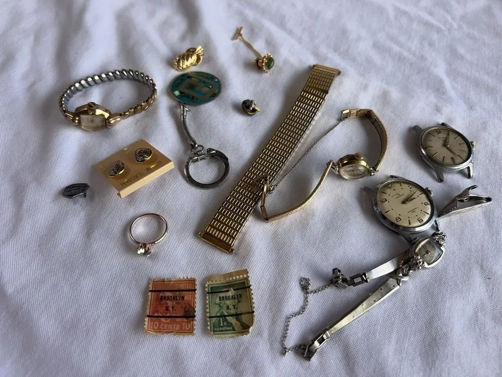 Estate Collection: Watches, Jewelry & Stamps