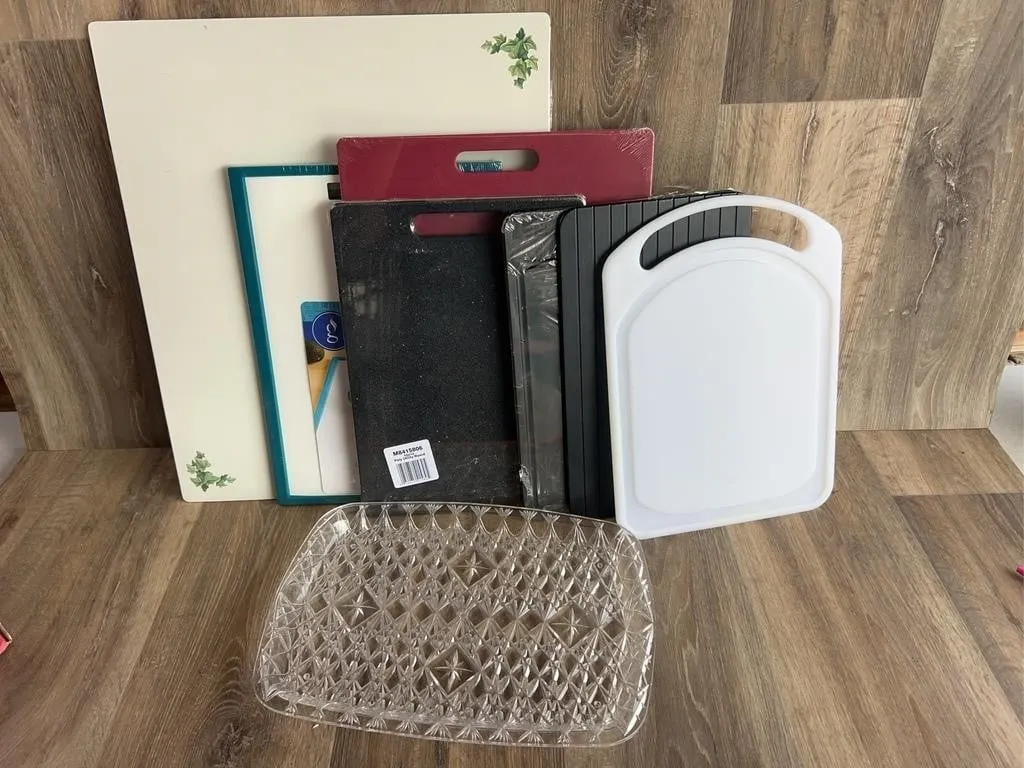Kitchen Cutting Boards & Defrosting Tray Set