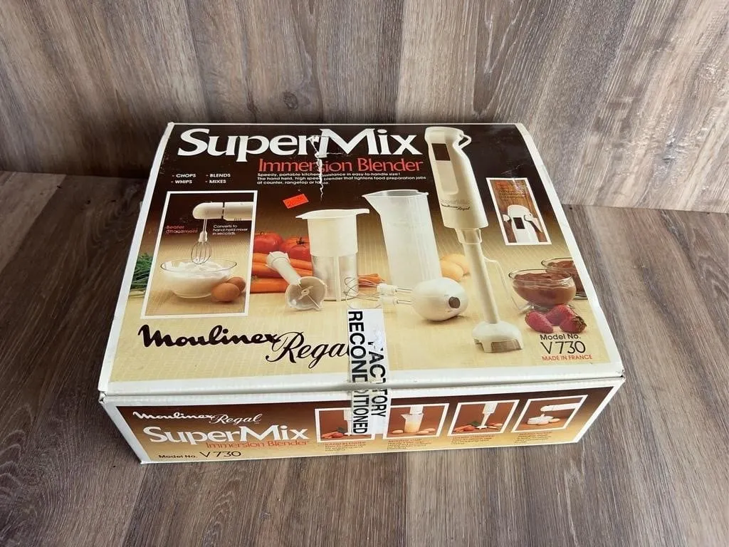 Moulinex Regal SuperMix Blender V730 with Box