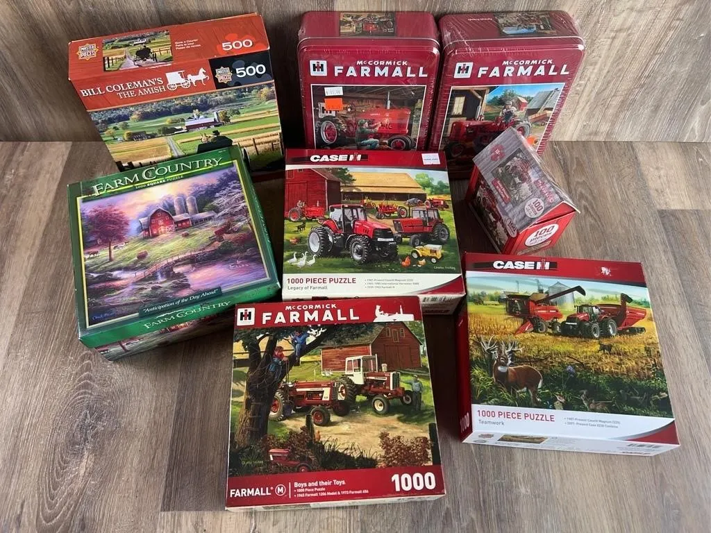Farmall & Case IH Jigsaw Puzzle Collection