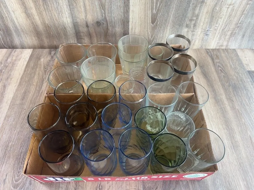 Assorted Glassware Collection