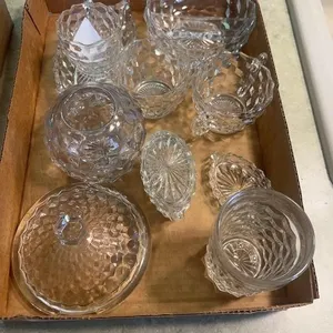Pressed Glass Tableware Collection