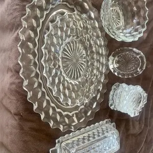 Fostoria American Glassware Set