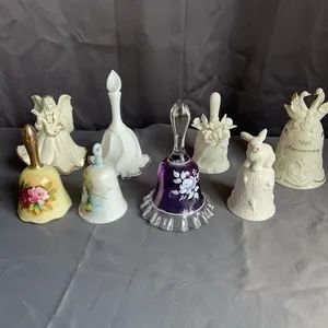 8-Piece Assorted Collectible Bells Lot