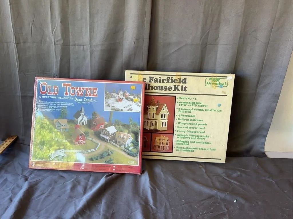 Greenleaf Dollhouse & Dura-Craft Village Kits