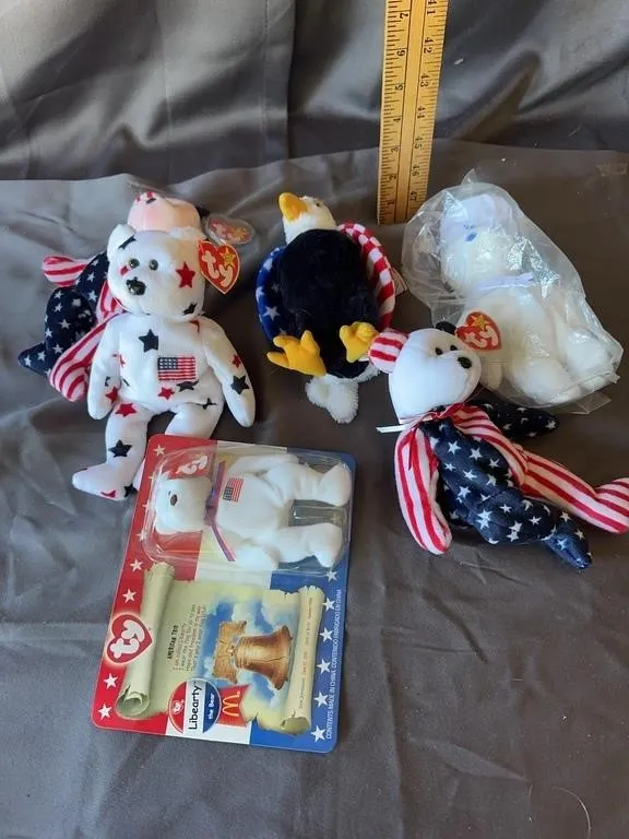 Ty Beanie Babies Americana Collection