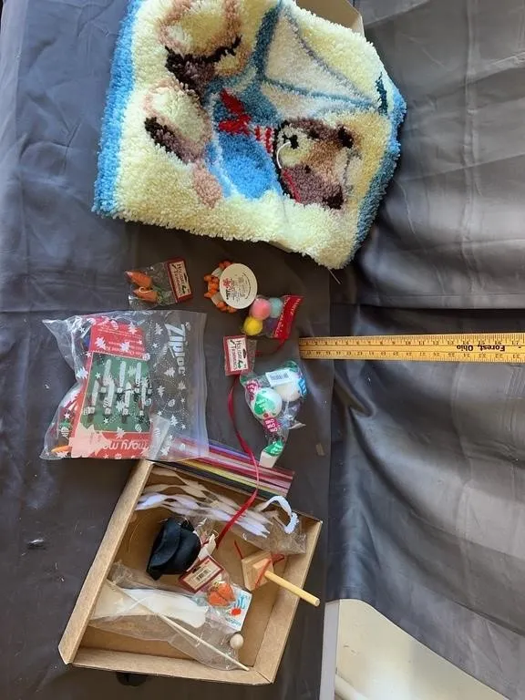 Teddy Bear Latch Hook Rug & Craft Supplies