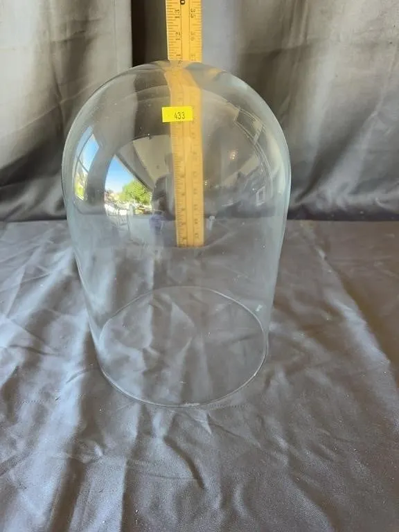 Clear Glass Cloche Display Dome Cover