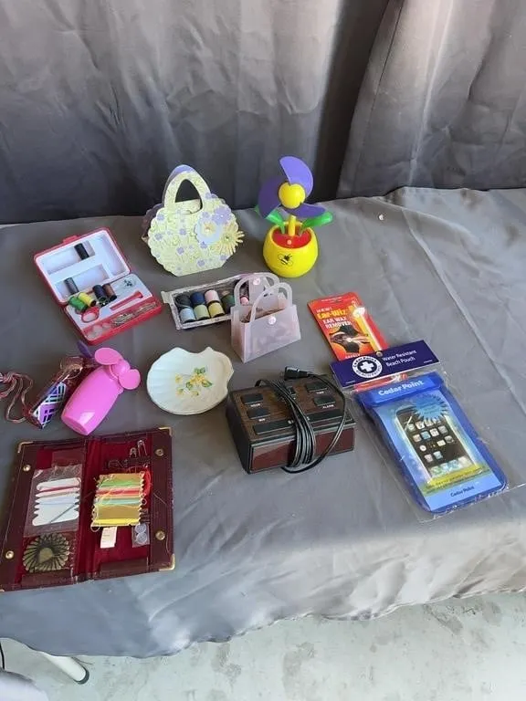 Household Goods & Sewing Kits Lot