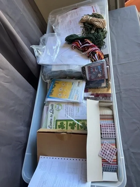 Assorted Needlecraft & Quilting Kits Lot