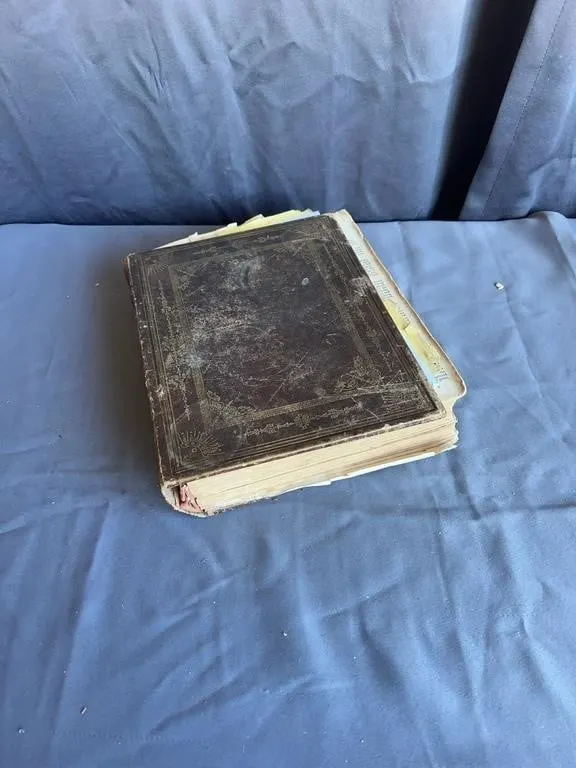 19th Century Leatherbound King James Bible