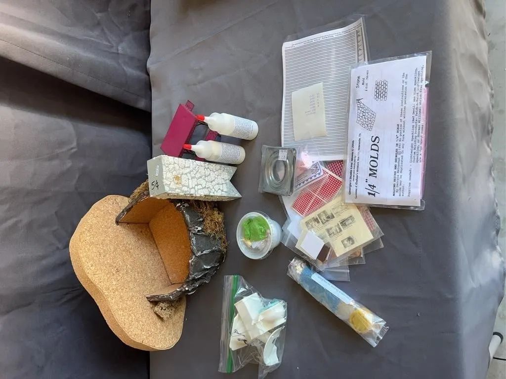 Dollhouse Miniature Crafting Lot