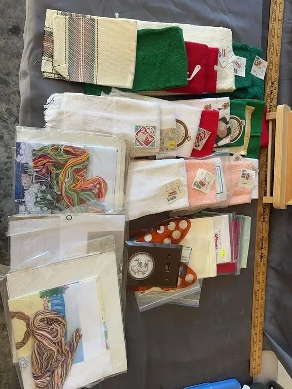 Cross Stitch Kits & Craft Supplies Lot