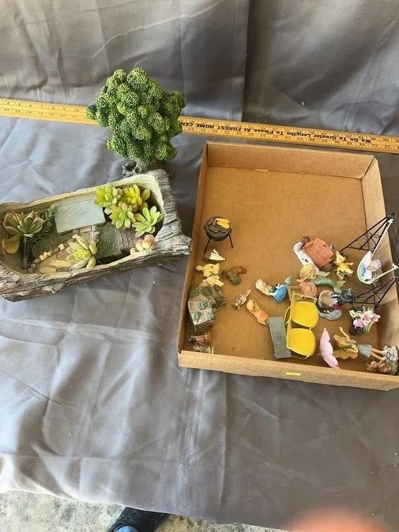 Fairy Garden Planter Set with Figurines