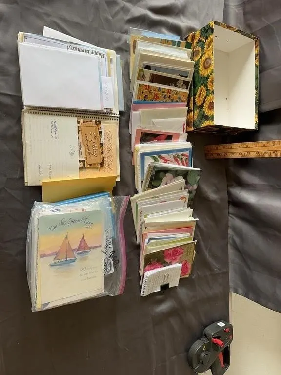 Greeting Cards Assortment with Calendar & Box