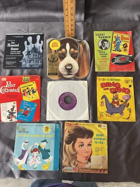 Disney Children's Vinyl Records Collection