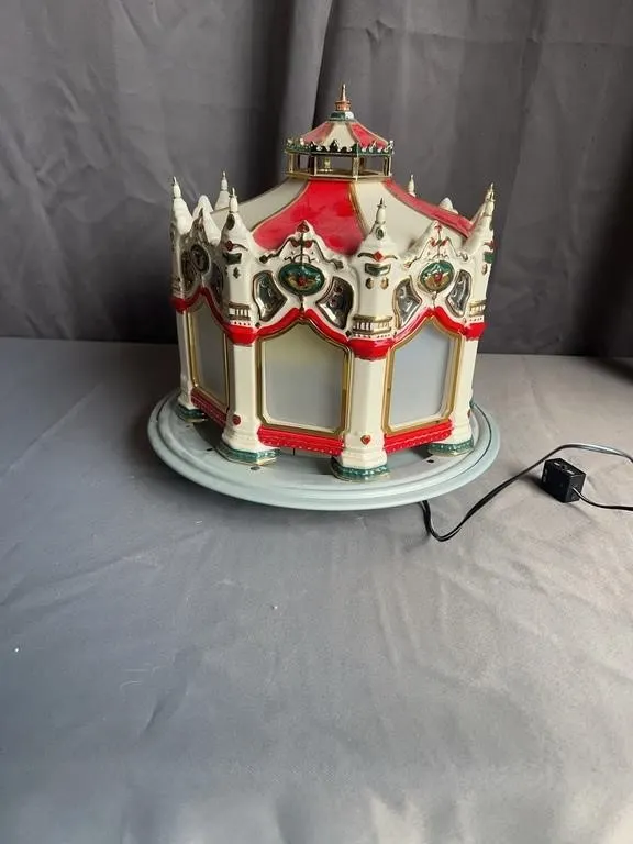 Dept 56 Snow Village Carnival Carousel