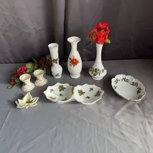 Holiday Porcelain Tableware & Vases