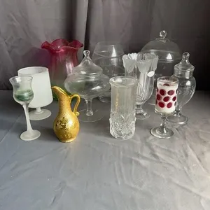 Assorted Glassware & Crystal Collection