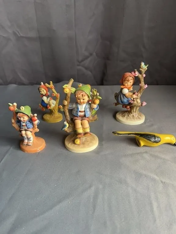Hummel Style Porcelain Figurine Collection