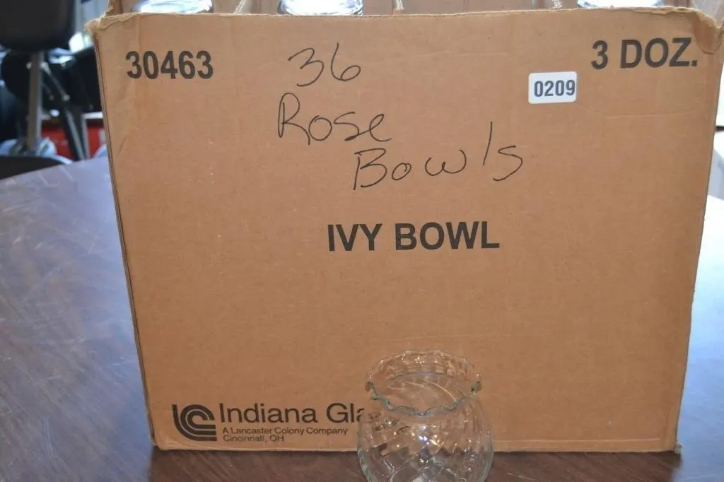 36 rose bowls