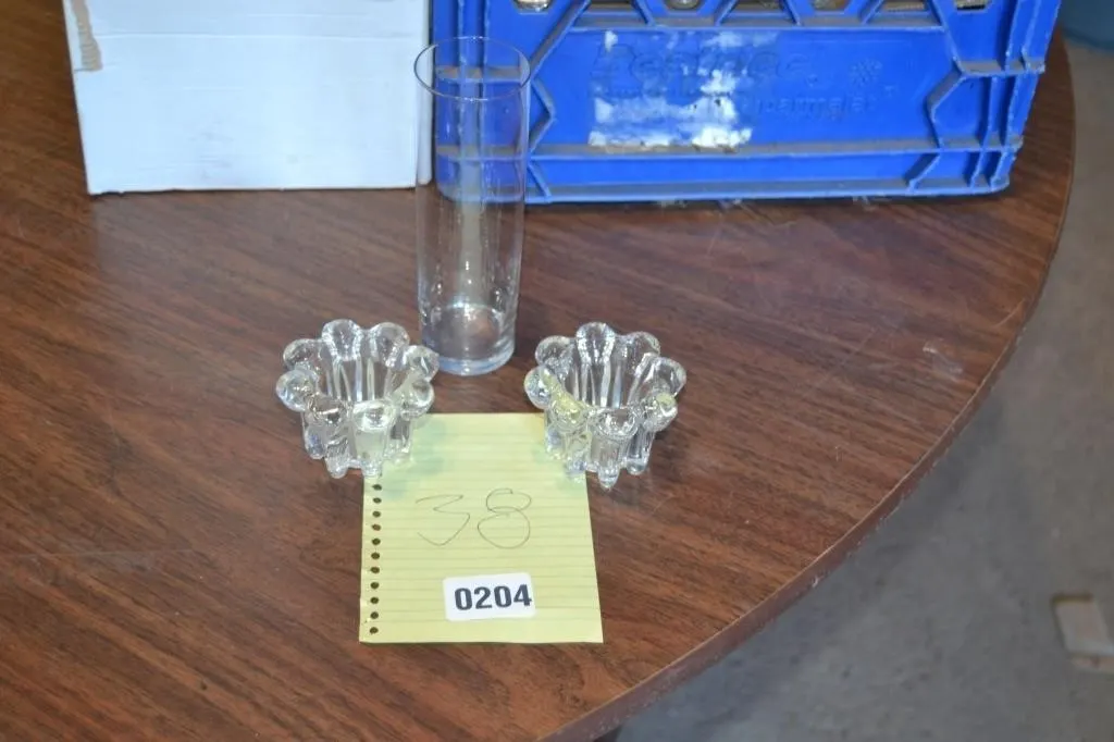 asst of 38 candle holders