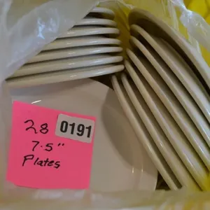 28 qty 7.5 inch plates