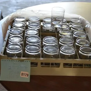25 qty 10oz  glasses in tray