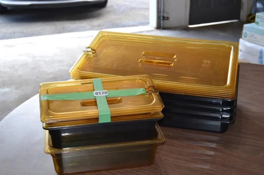 cold table serving dishes