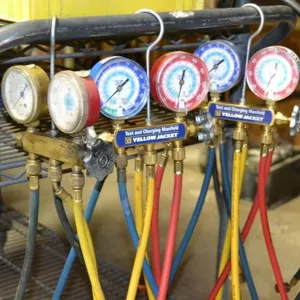 3 refidgeration gauges
