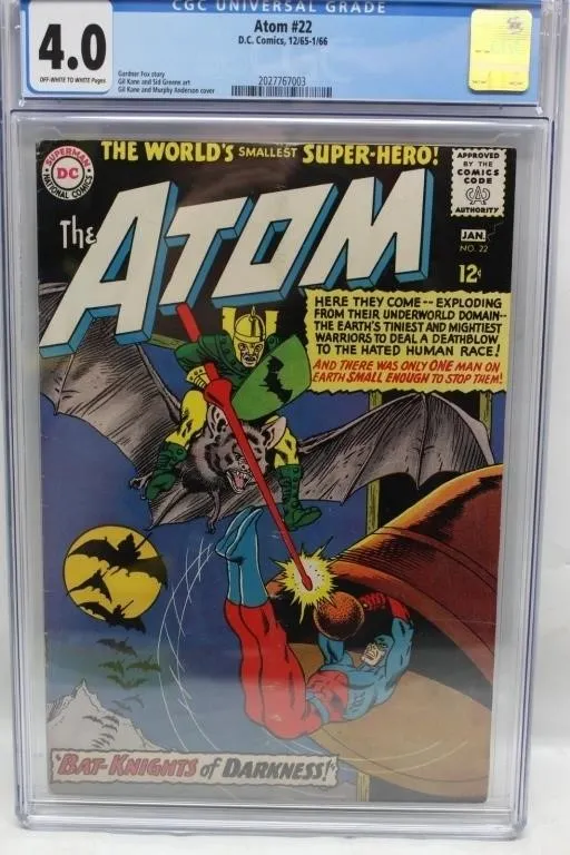 Atom #22 CGC 4.0 (DC Comics, 1966)