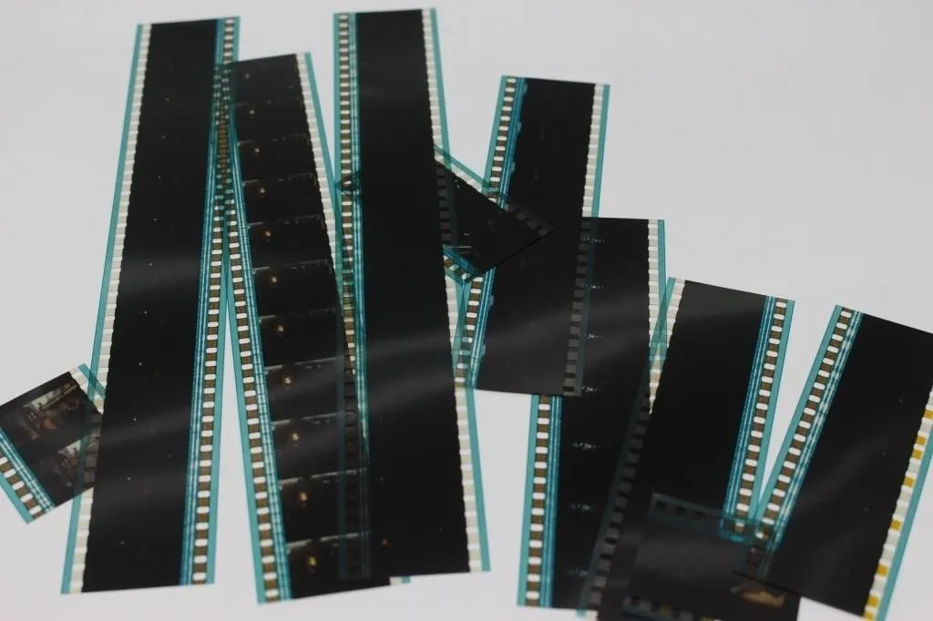 Lot of Film Negative Strips