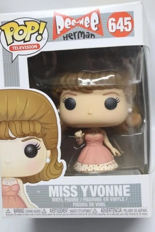 Funko Pop! Pee-wee Herman Miss Yvonne #645 Vinyl