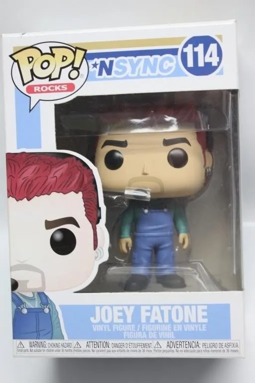 Funko Pop! Rocks 'NSYNC Joey Fatone #114 Vinyl