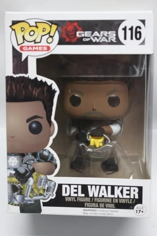 Funko Pop! Games Gears of War Del Walker #116