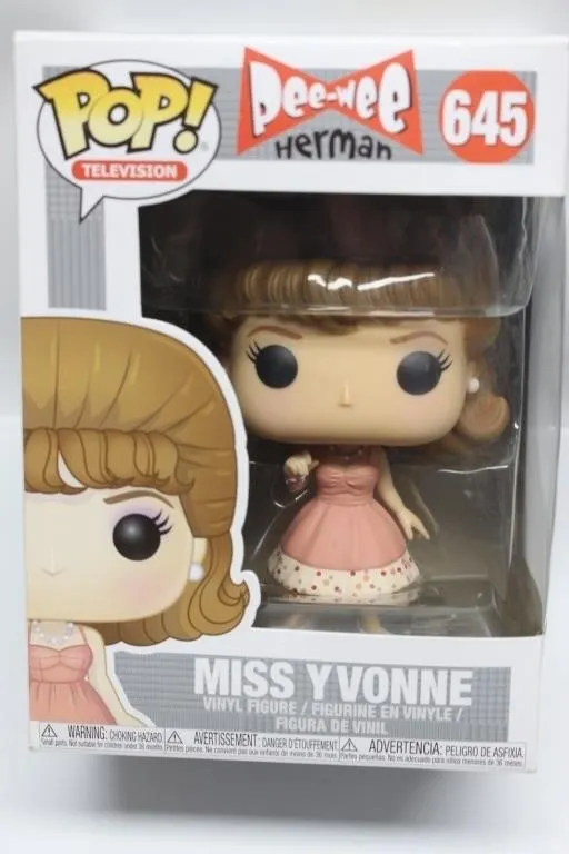 Funko Pop! Pee-wee Herman Miss Yvonne #645 Vinyl