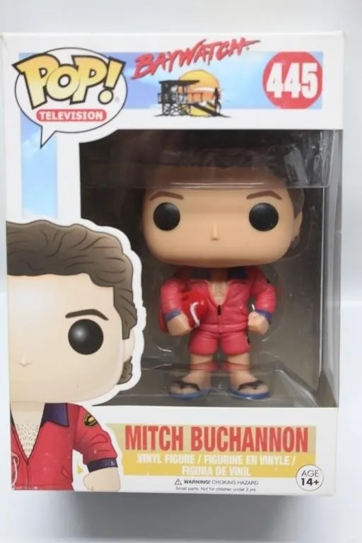 Funko Pop! Television Baywatch Mitch Buchannon
