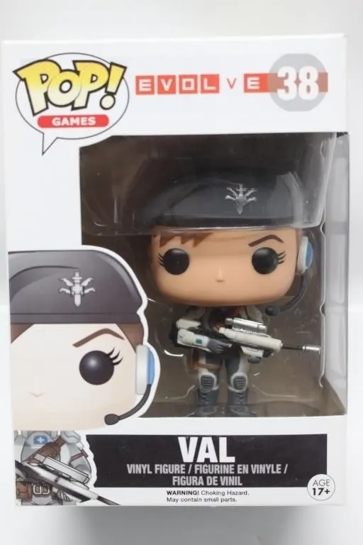 Funko Pop! Games Evolve Val Vinyl Figure #38