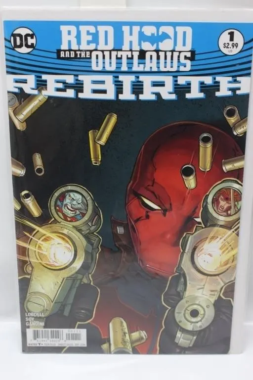 Red Hood and the Outlaws Rebirth #1 (DC Comics)