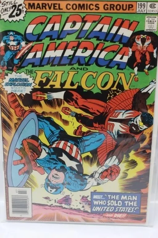 Captain America and the Falcon #199 Marvel Comic