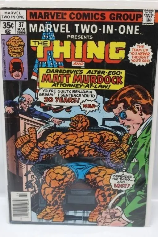 Marvel Two-In-One #37 The Thing & Daredevil