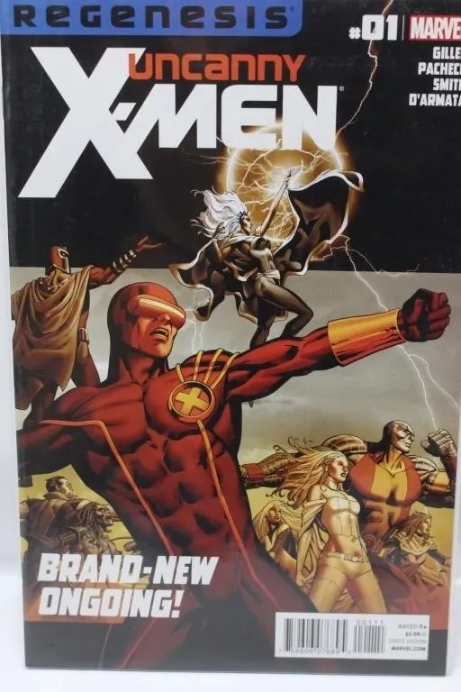 Uncanny X-Men Regenesis #1 Marvel Comic