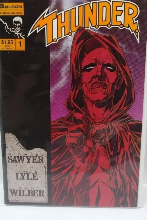 T.H.U.N.D.E.R. #1 Solson Publications Comic