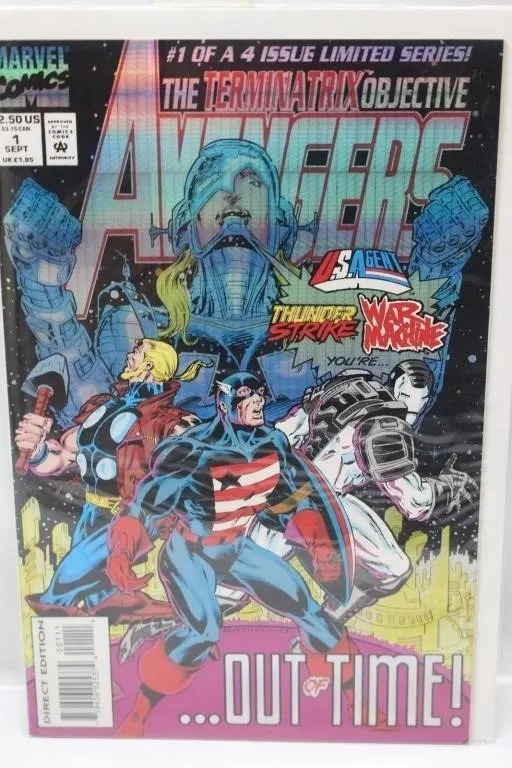 Avengers #1 Terminatrix Objective (Marvel, 1993)