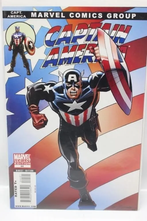 Marvel Captain America #44 Variant Edition Comic