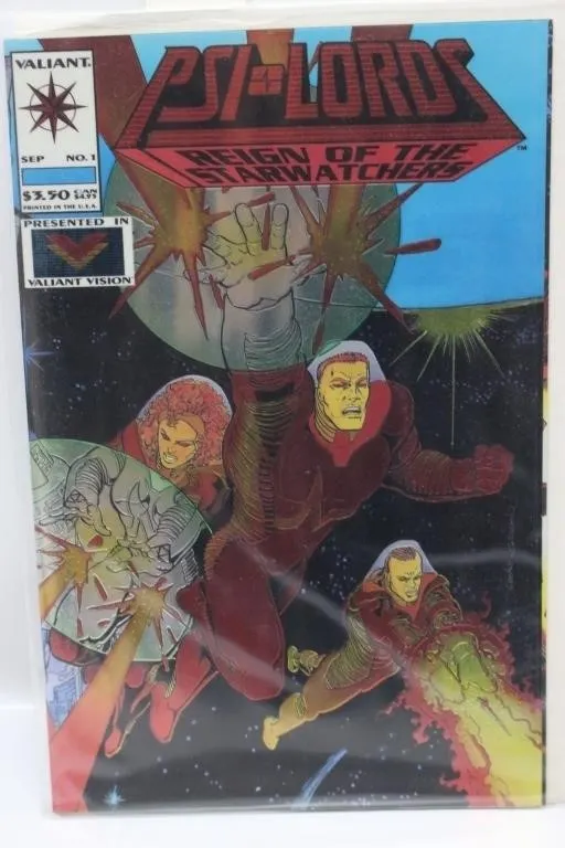 Valiant Psi-Lords #1 Comic Book
