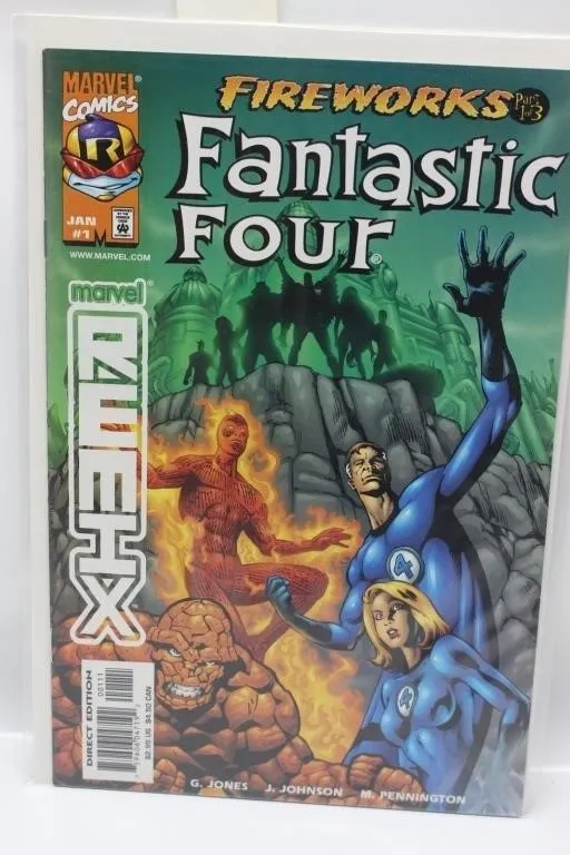 Marvel Fantastic Four Fireworks Part 1 #1 Comic