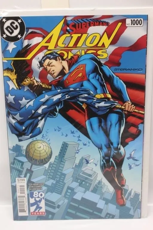 Action Comics No. 1000 Steranko Variant Cover DC