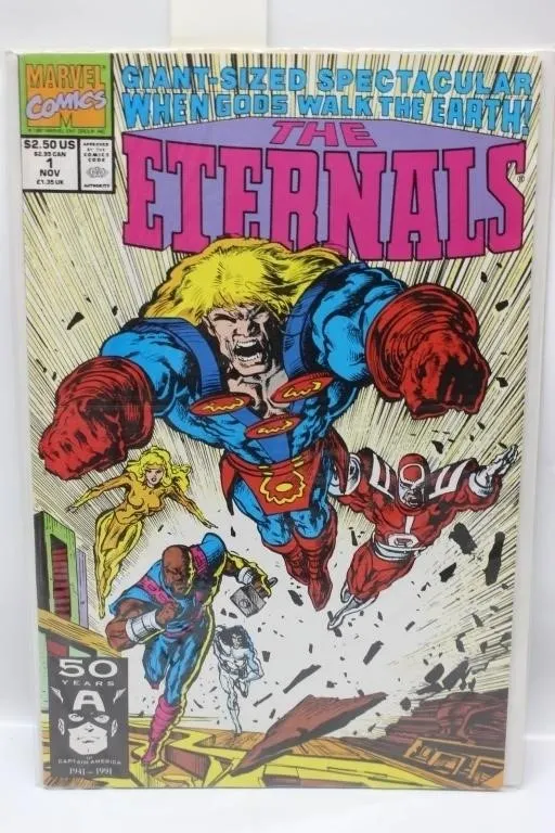 The Eternals #1 Marvel Comics 1991 Giant-Sized