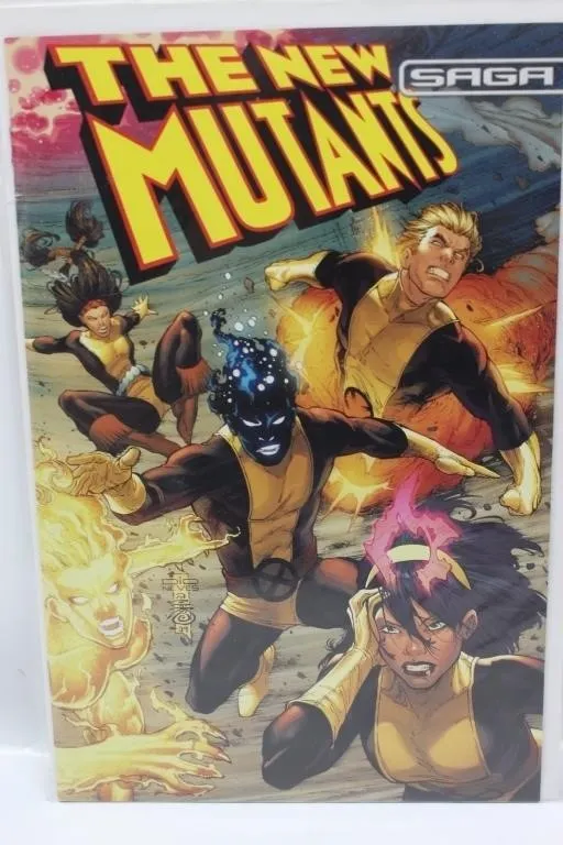 The New Mutants Saga Comic Book
